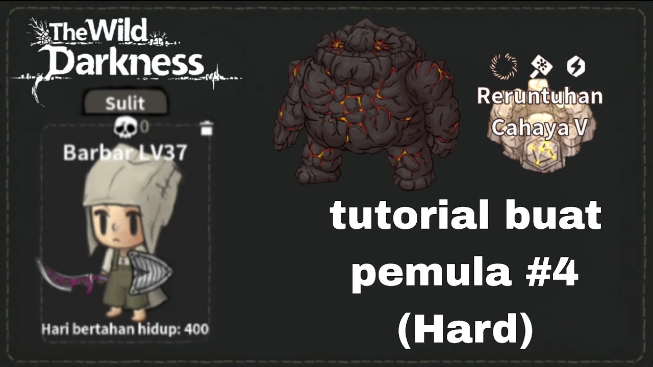 Cara menjadi Sepuh (Hard) #4 - The Wild Darkness