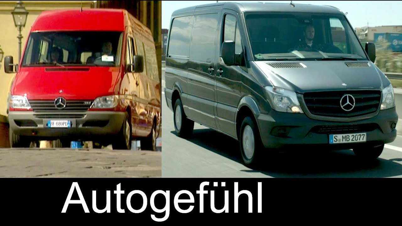 Mercedes Sprinter Evolution of the transporter 20 years 1995 - 2015 _ Autogefühl