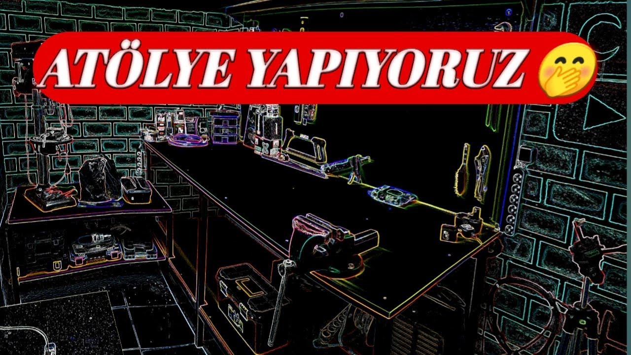 YouTube için HOBİ ATÖLYE YAPIMI PART 2 ( SÜPRİZ YOUTUBER ZİYARETİ EMRE KARA )