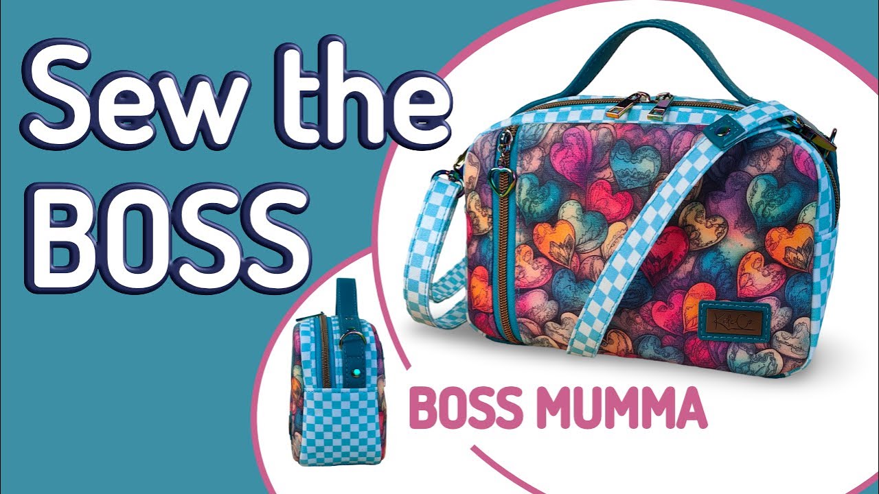 Sew the Boss Mumma Bag &ndash; with some binding hacks! | KiteCo.Creates