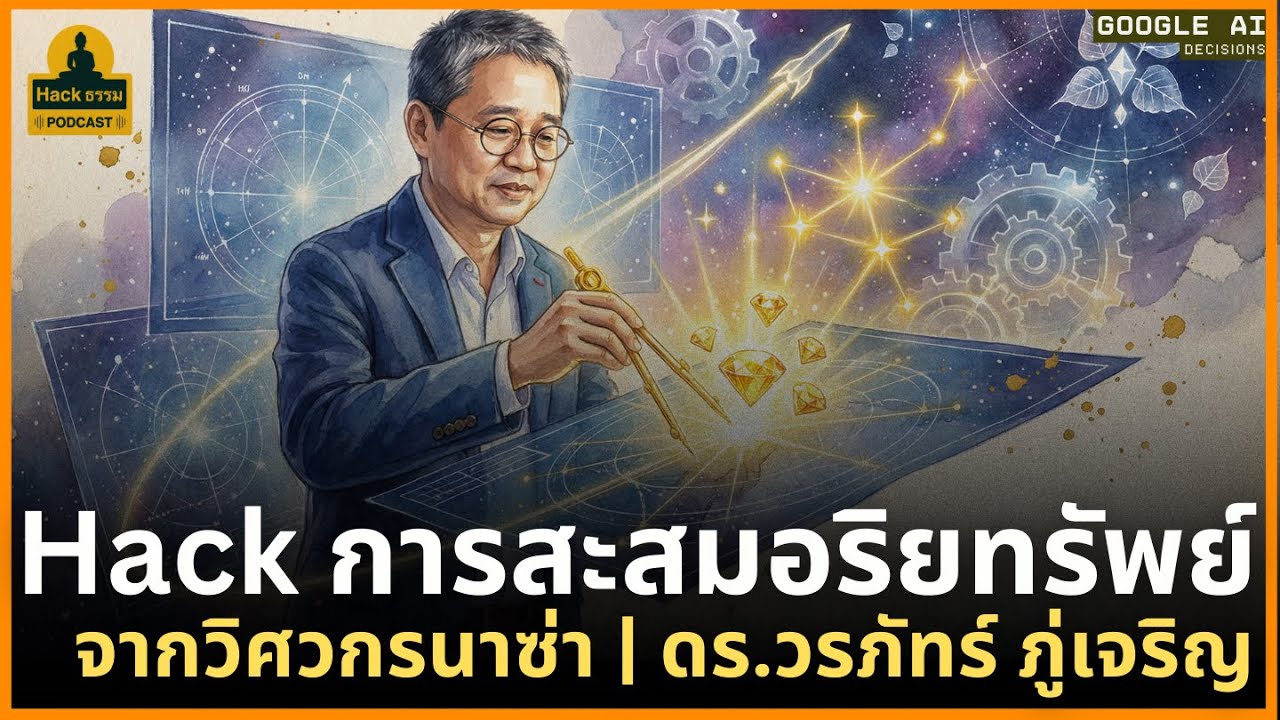 Hack การสะสมอริยทรัพย์ จากวิศวกรนาซ่า | ดร.วรภัทร์ ภู่เจริญ