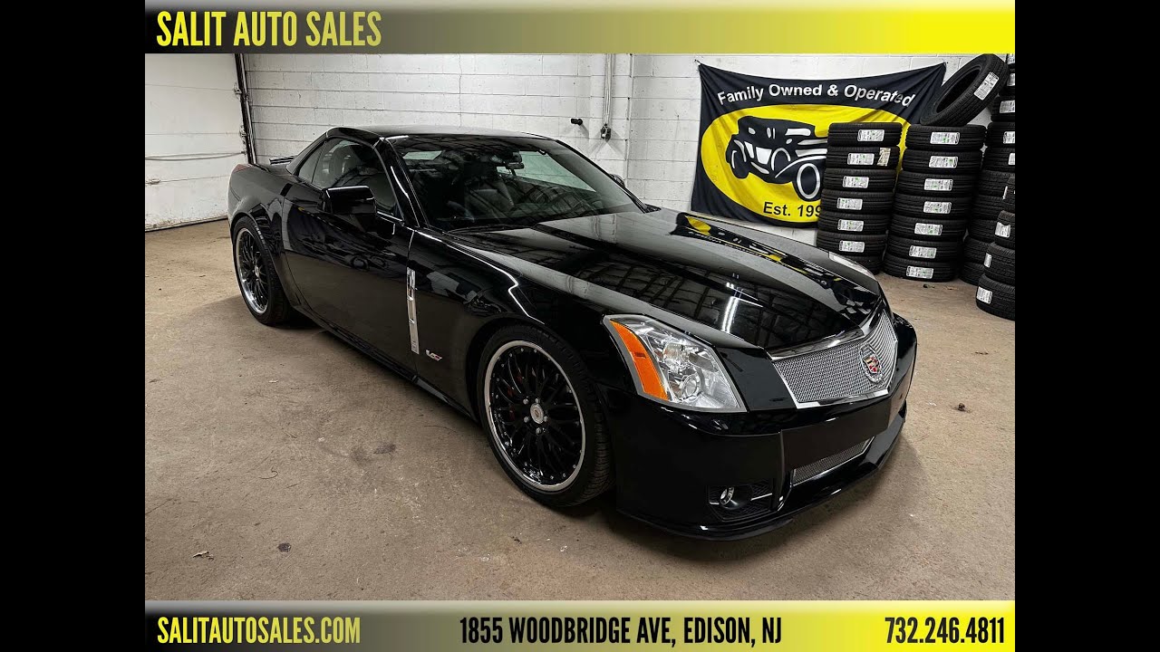 Low Mileage 2009 Cadillac XLR-V - supercharged luxury convertible