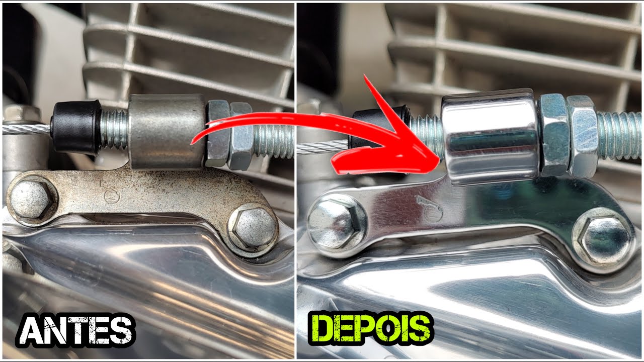 Como Limpar e Dar Brilho Nas Peças Oxidadas da Moto