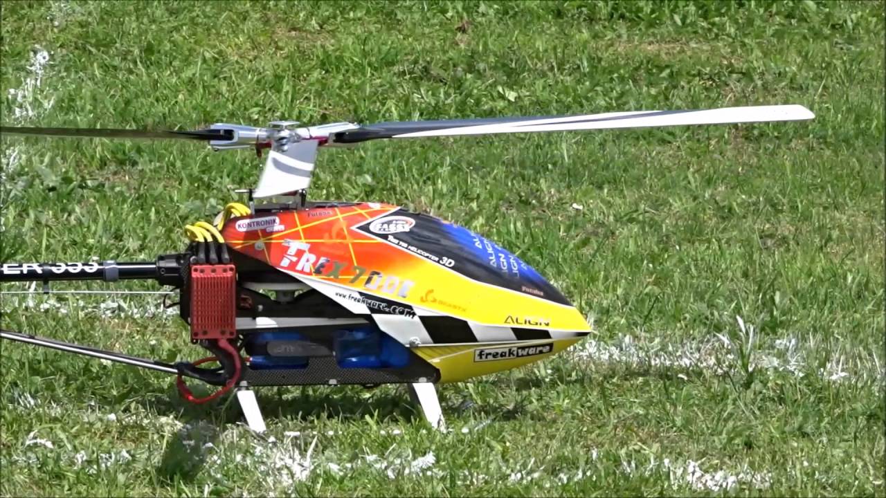 T Rex 700,  3 Blade