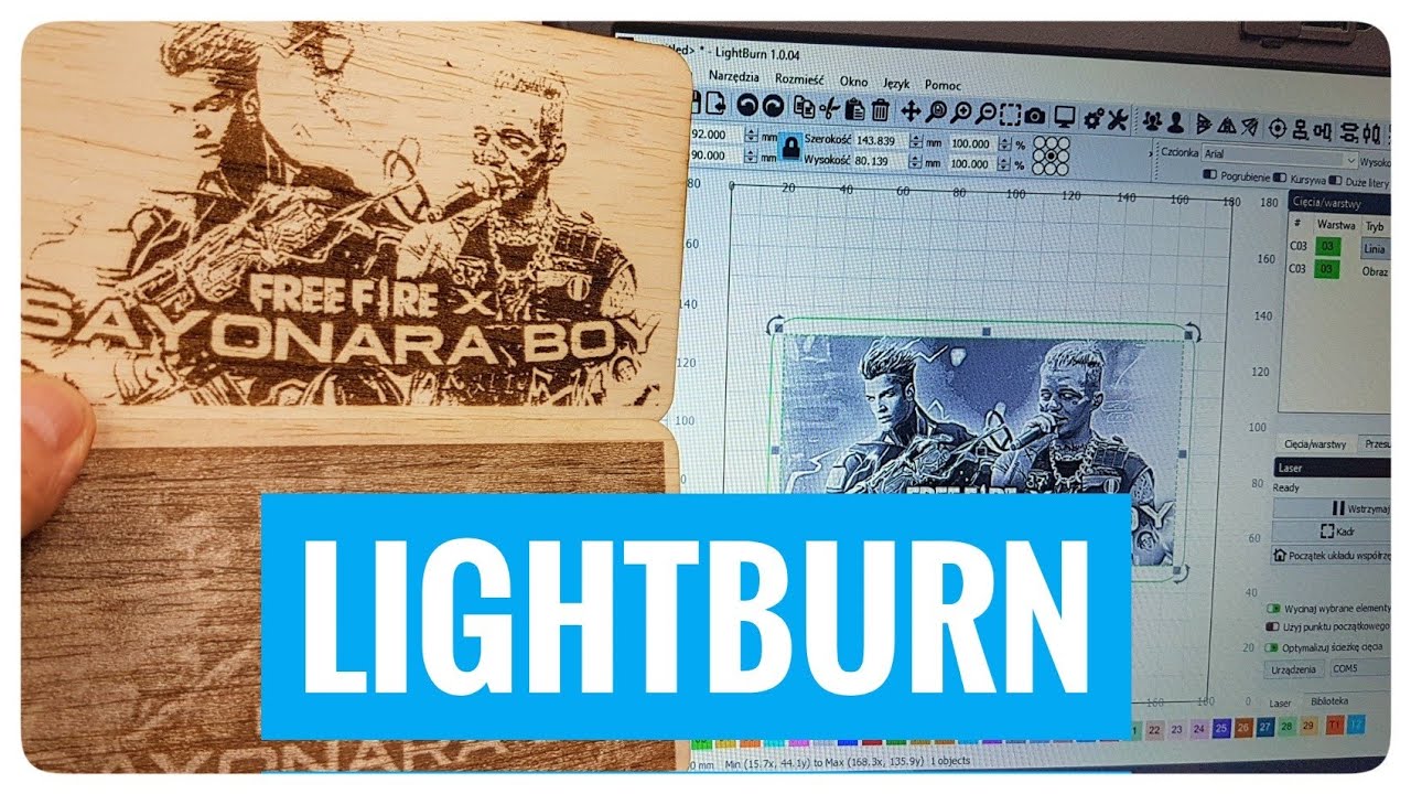 Как пользоваться LightBurn - пошаговые инструкции, примеры создания проектов и настройки.