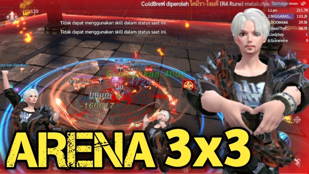 BLADEMASTER SAGE @ARENA 3❌3 PERFECT WORLD MOBILE VNG | S9 |