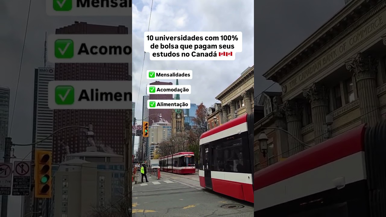 10 universidades que PAGAM TUDO para voc&ecirc; ESTUDAR NO CANAD&Aacute;