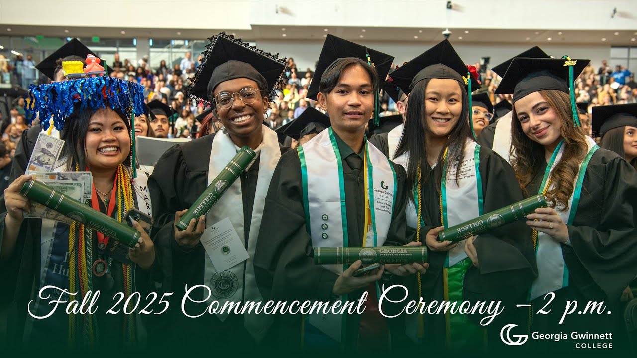 Fall 2025 Commencement – 2 p.m.