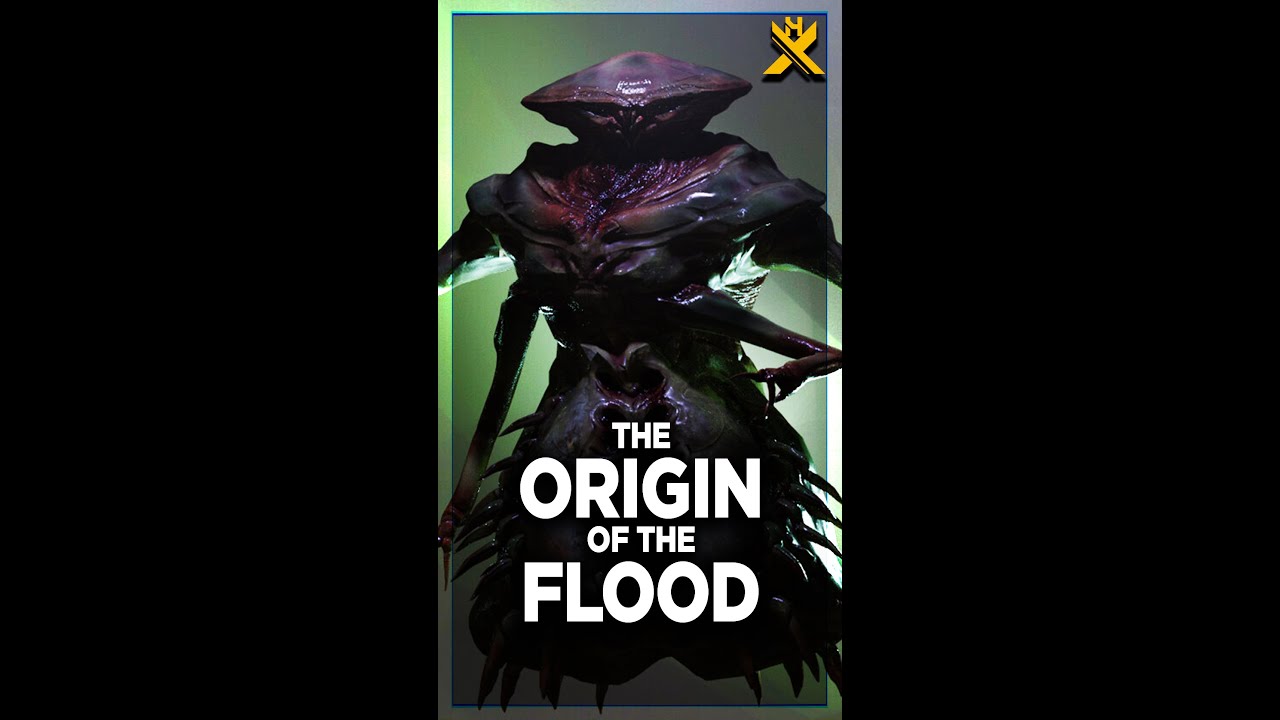 The TERRIFYING Origin of the Flood #HaloLore