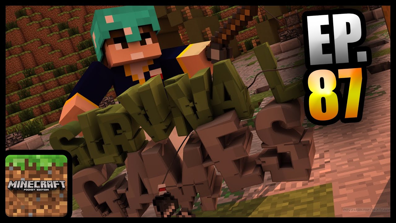 Minecraft PE - HUNGER GAMES | Episode.87