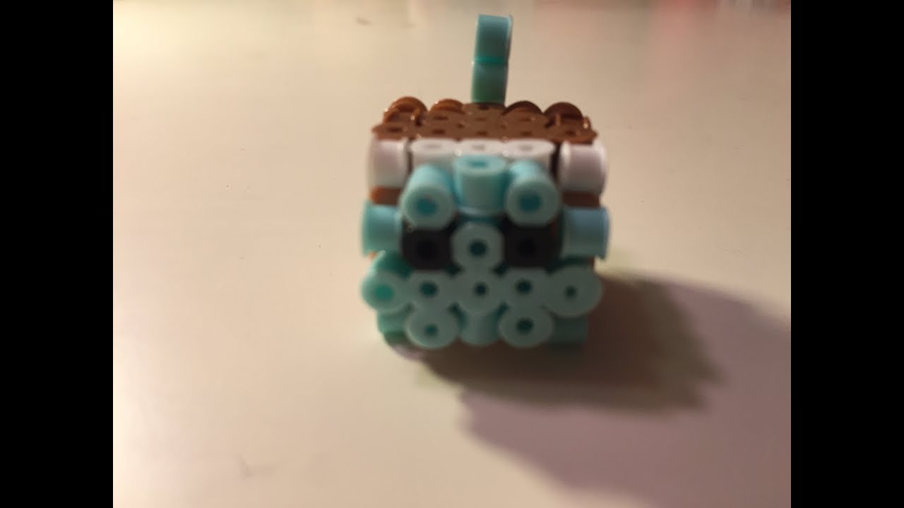 3D Perler Bead Squirtle