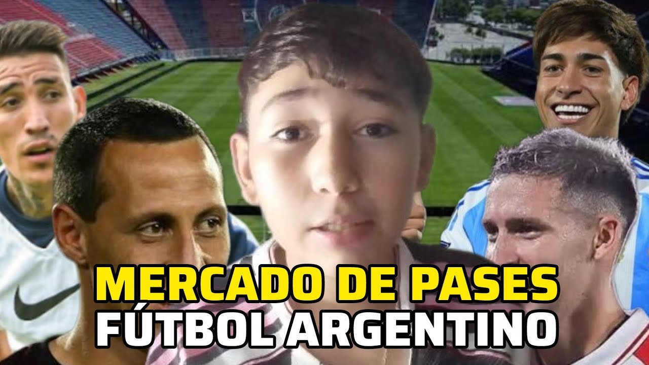 LA BOMBA DEL MERCADO DE PASES DEL FÚTBOL ARGENTINO 