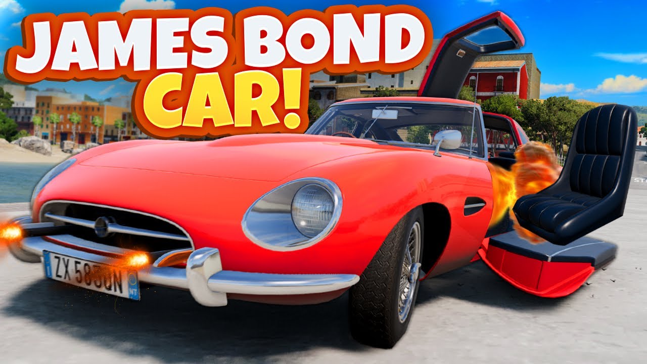 My New Favorite Mod Has a James Bond Spy Car with SECRETS! 