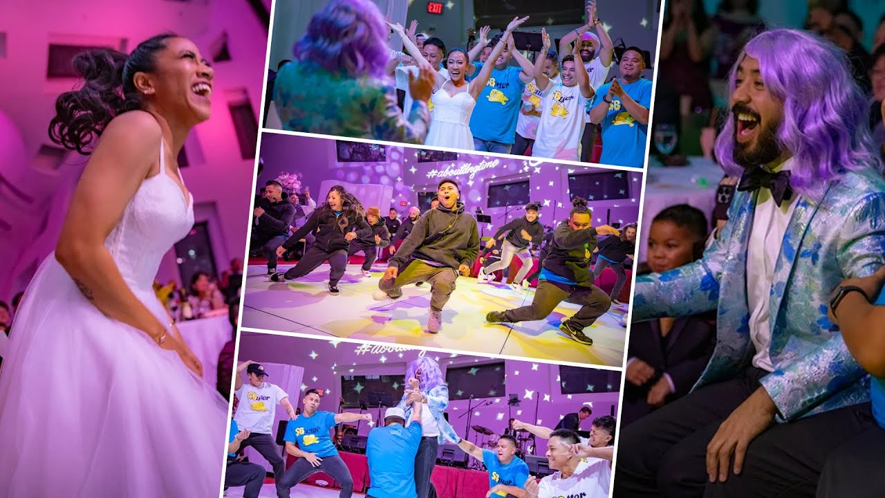 SURPRISE Husband & Wife Wedding Dance Performance | Stepboys Dance Crew