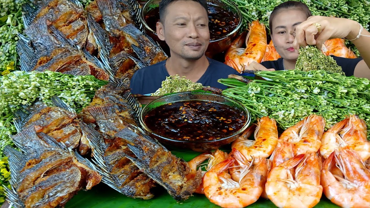 สะเดาเน้นๆน้ำปลาหวานปลาทอดกรอบคั่วกุ้งแซ่บขมอ่ำหล่ำเข้ากันคักจ้า|หนิงมาพาแซ่บ9 ธันวาคม  2025