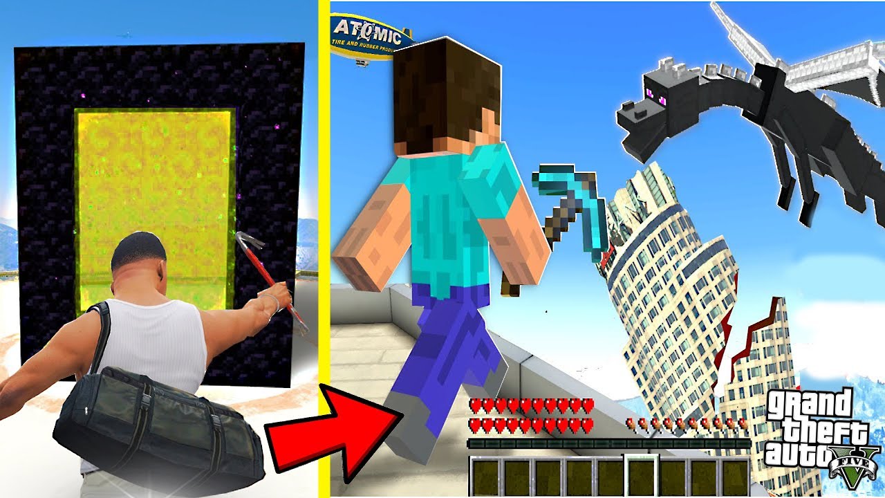 OBJEVIL JSEM ZVLÁŠTNÍ PORTÁL, CO JE UVNITŘ  ?! (GTA 5 Módy)
