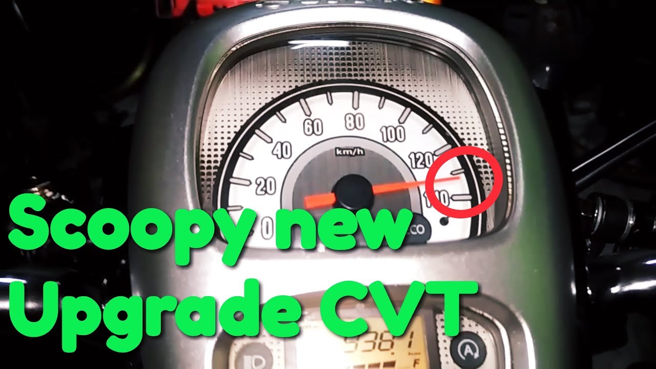 Upgrade CVT Scoopy
