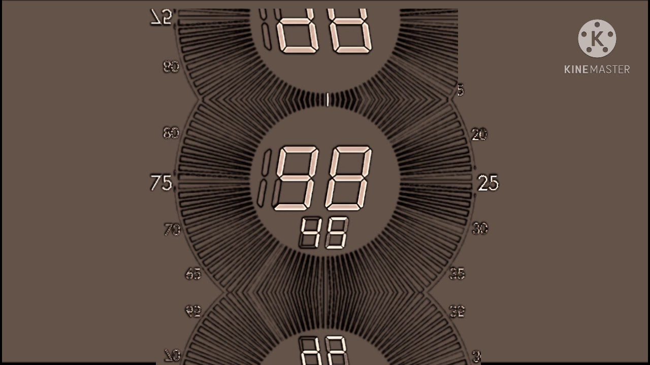 100 seconds countdown in G major 108