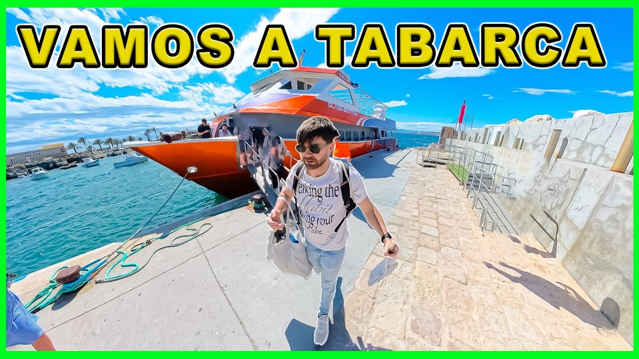 Cómo llegar a la Isla de Tabarca 🚢 | Ferry ideal para familias (¡el naranja es el mejor!)