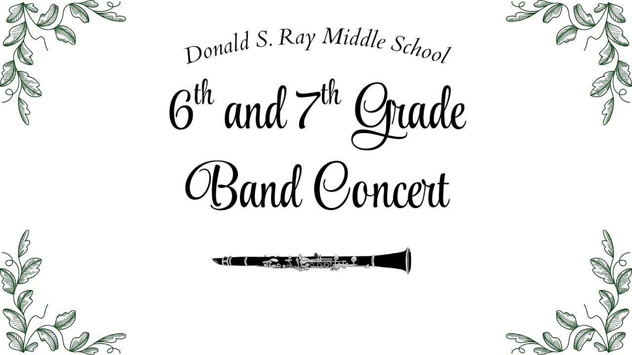 Baldwinsville Central Schools: Ray Middle School Band Concert March 3, 2026