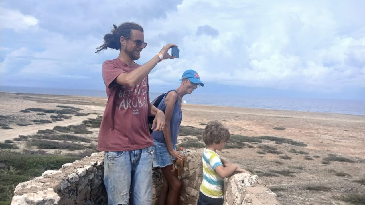 Aruba vlog 11 - Natural Bridge, Ayo Rock Formation, Arikok National Park, Seroe Colorado