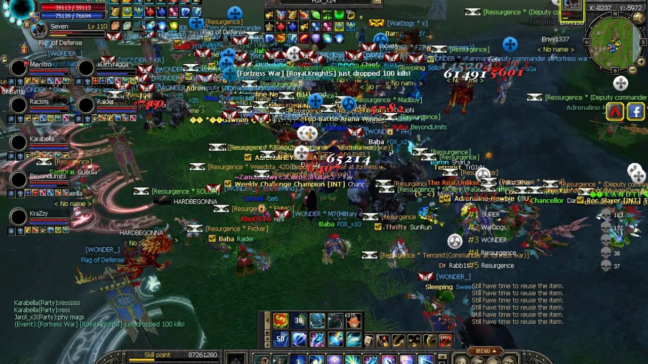 HARDCORE Fortress war moments #AdrenalineOnline