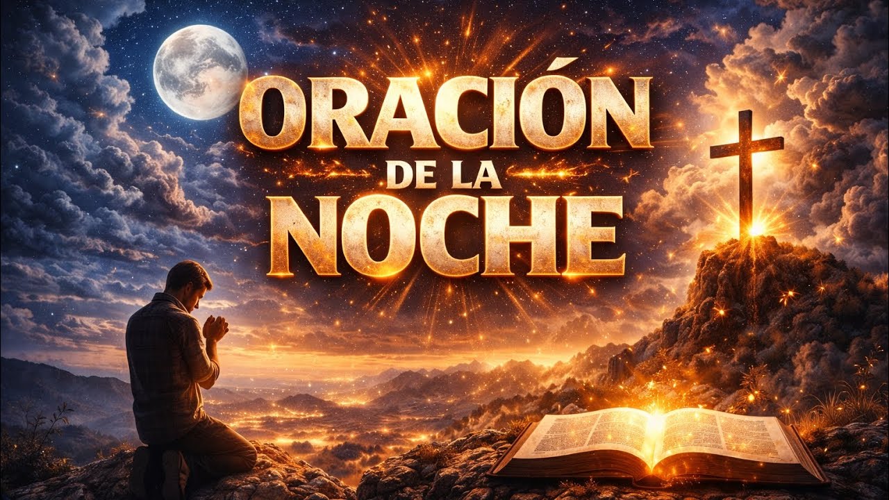 ORACIÓN DE LA NOCHE 🌙 | Dios toma el control mientras duermes (Escúchala antes de dormir) 