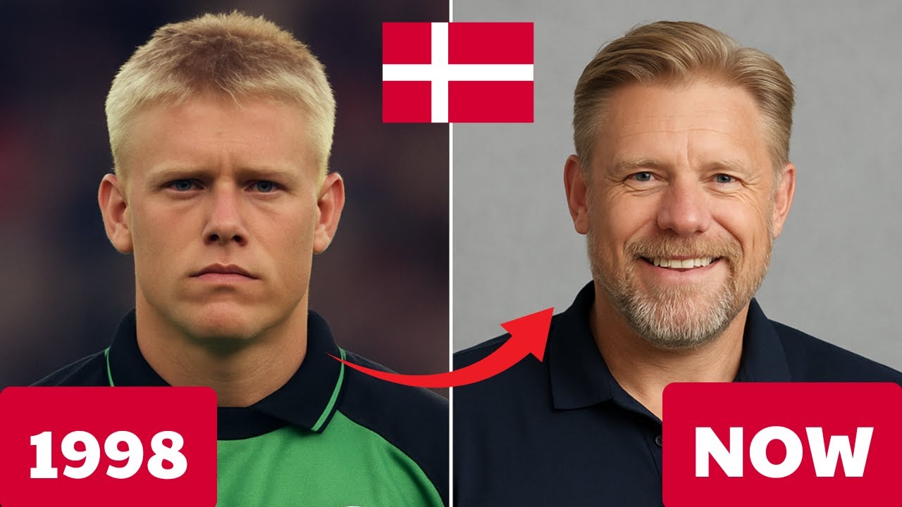 Denmark 🇩🇰  World Cup 1998 Squad ⚽ Then and Now Goals