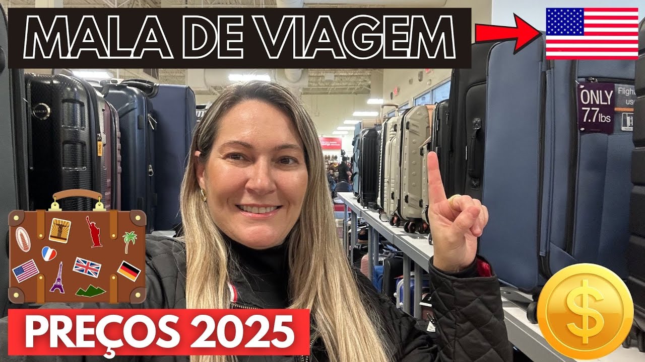 PREÇOS de MALAS nos EUA em 2025: Vale a Pena Comprar?