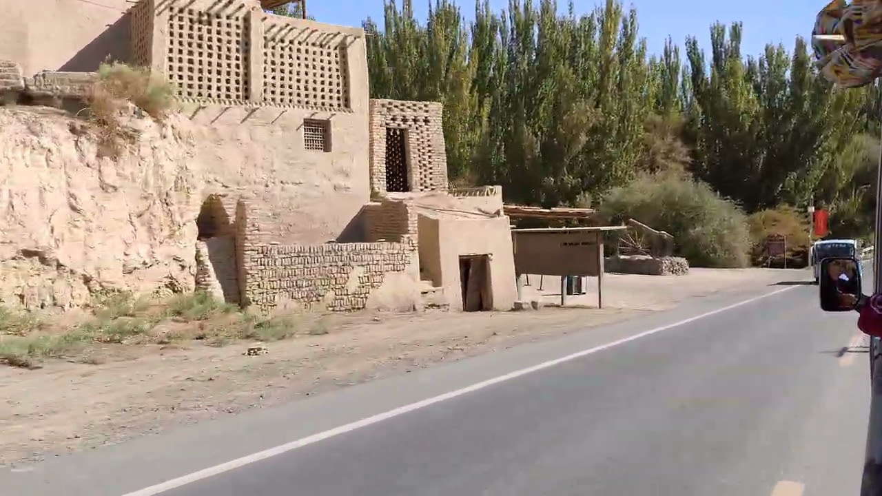 [4K60]Turpan Jiaohe ancient city POV