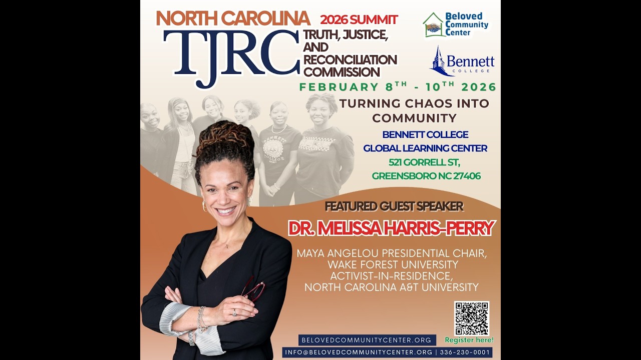 NC-TJRC Summit 2026 - Fireside Chat with Dr. Melissa Harris-Perry