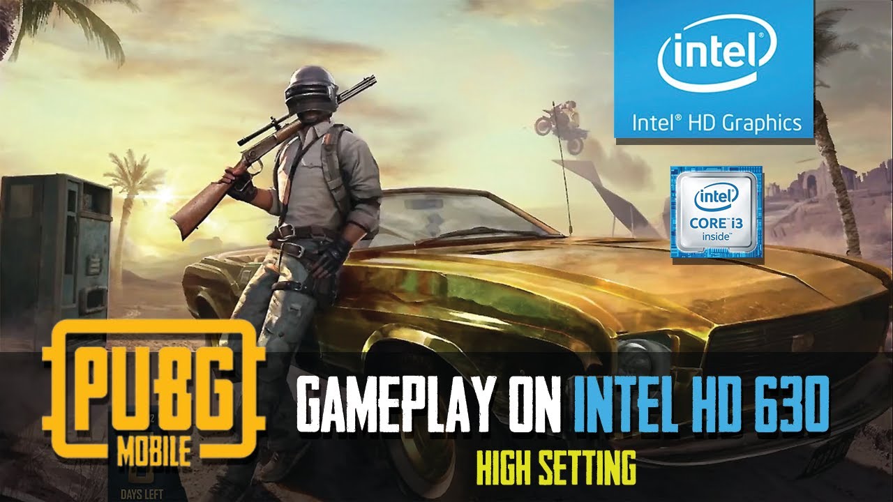 PUBG Mobile - Mad Miramar Gameplay - Intel HD 630 - Core i3 7100
