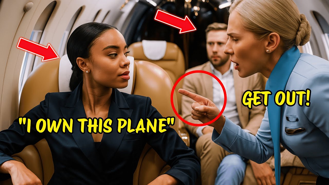 Flight Attendant Slaps Black Woman Unaware She's the Billionaire That Owns the Plane