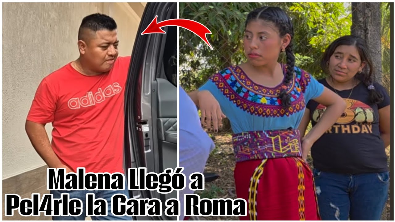 Malena llegó como la cienmil pvtas a pel4rle la cara a Romario🤬