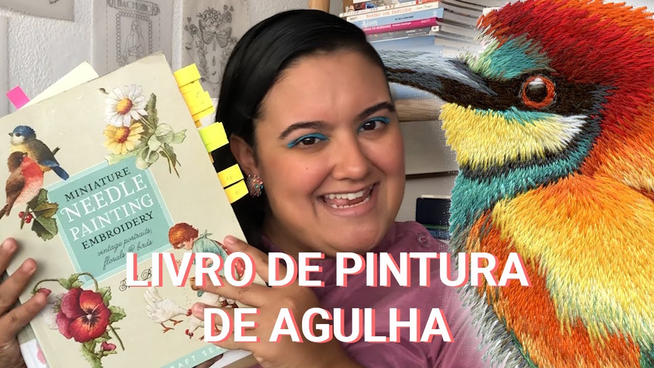 PINTURA DE AGULHA livros de Trish Burr