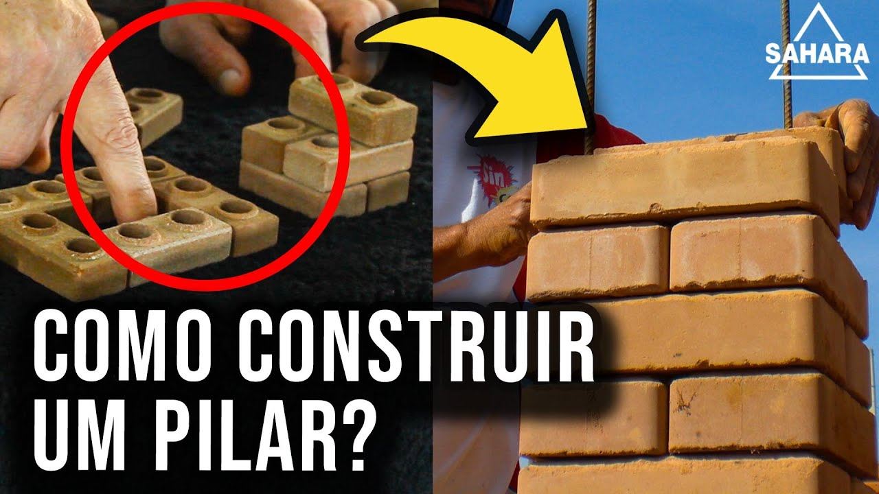 PILAR De Tijolo Ecológico - Como Funciona? - Jarfel Sahara
