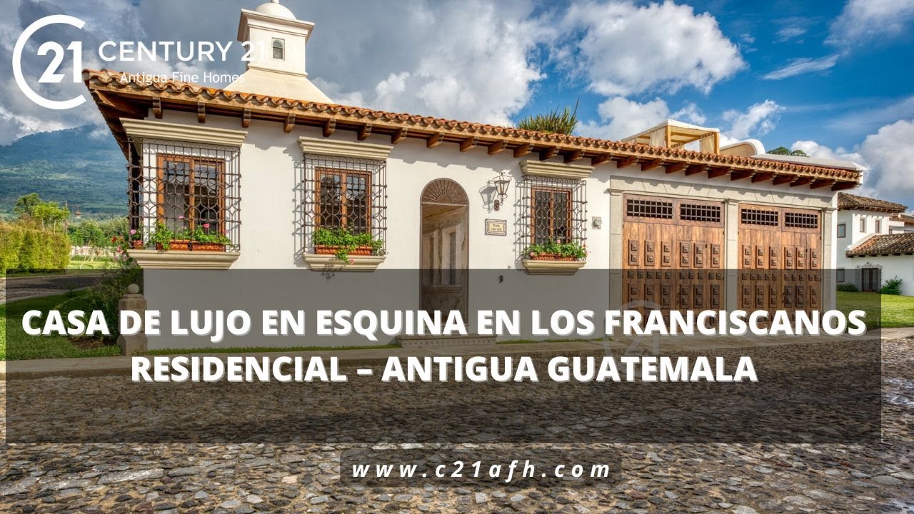 ¡Bienvenidos a Los Franciscanos Residencial, a solo minutos de Antigua Guatemala!