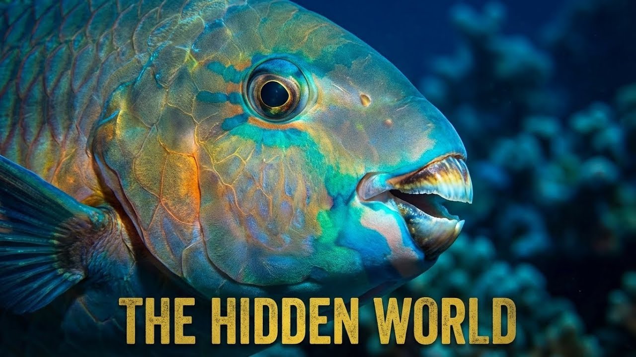 The Hidden World Below: Up Close with Vibrant Coral Reef Life (4K)