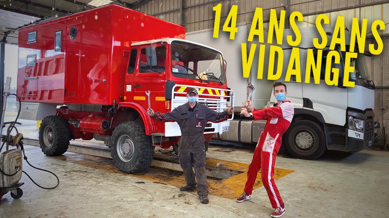 Je deviens APPRENTI MÉCANICIEN dans un garage de camions