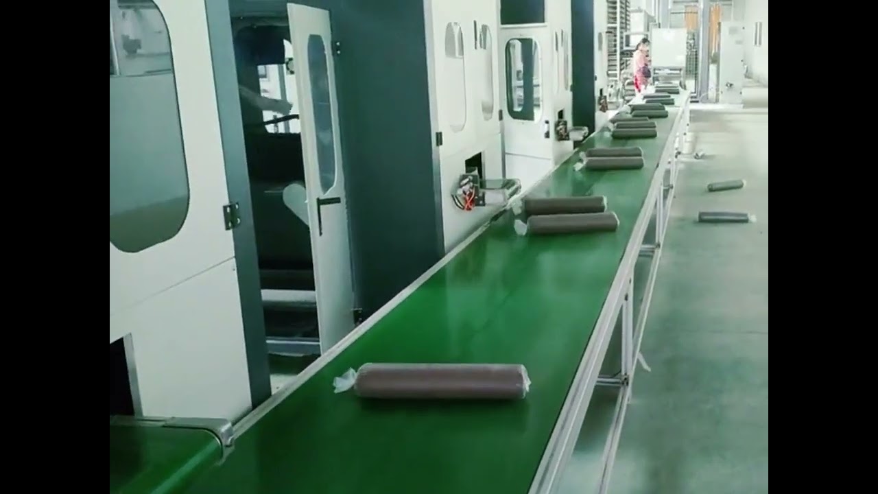 Fully automatic shiitake mushroom grow log production line