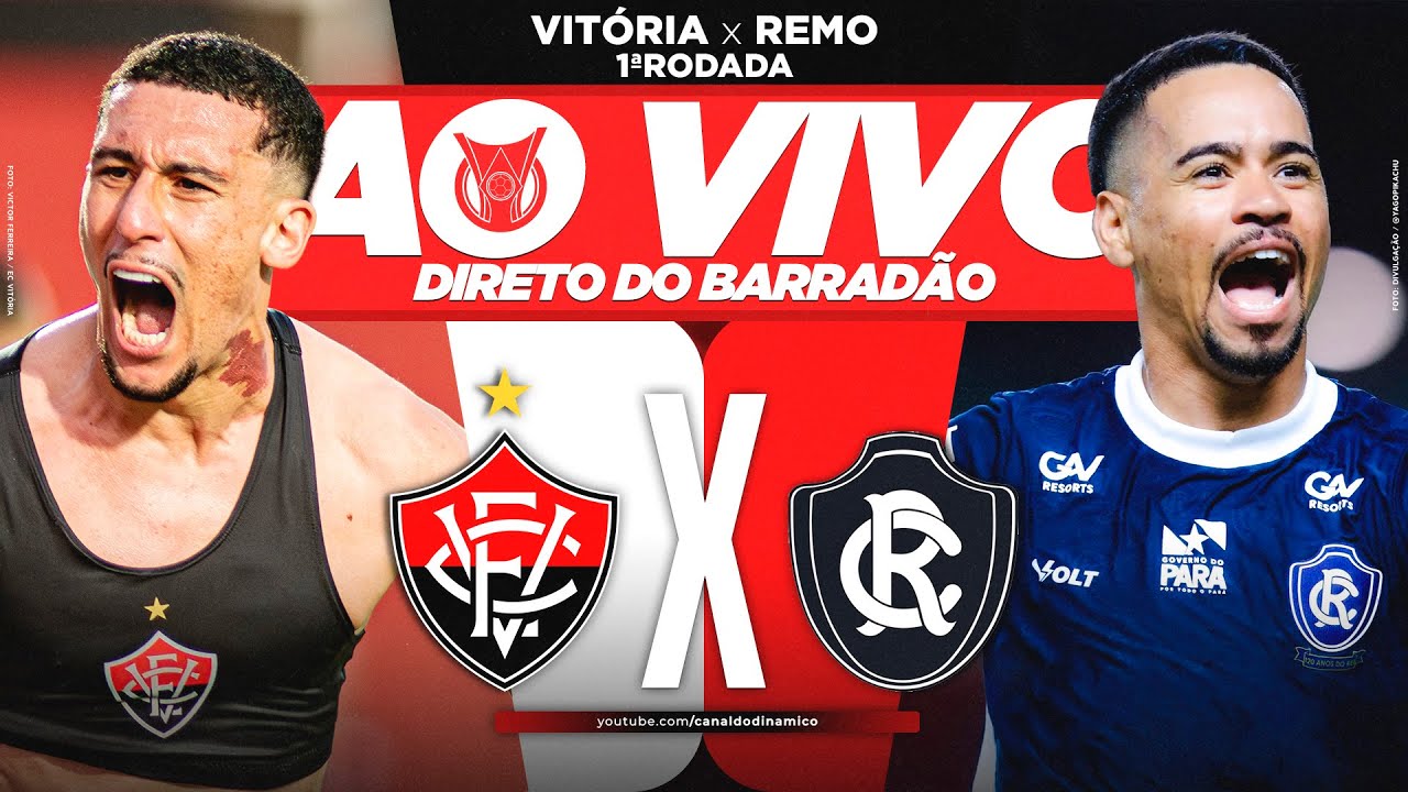 🔥 AO VIVO - VITÓRIA x REMO (DIRETO DO BARRADÃO)