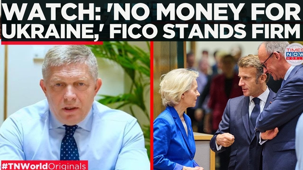 SLOVAKIA DRAWS THE LINE: Fico Declares &lsquo;Never Pay&rsquo; for Ukraine&rsquo;s Military, Warns EU Risks