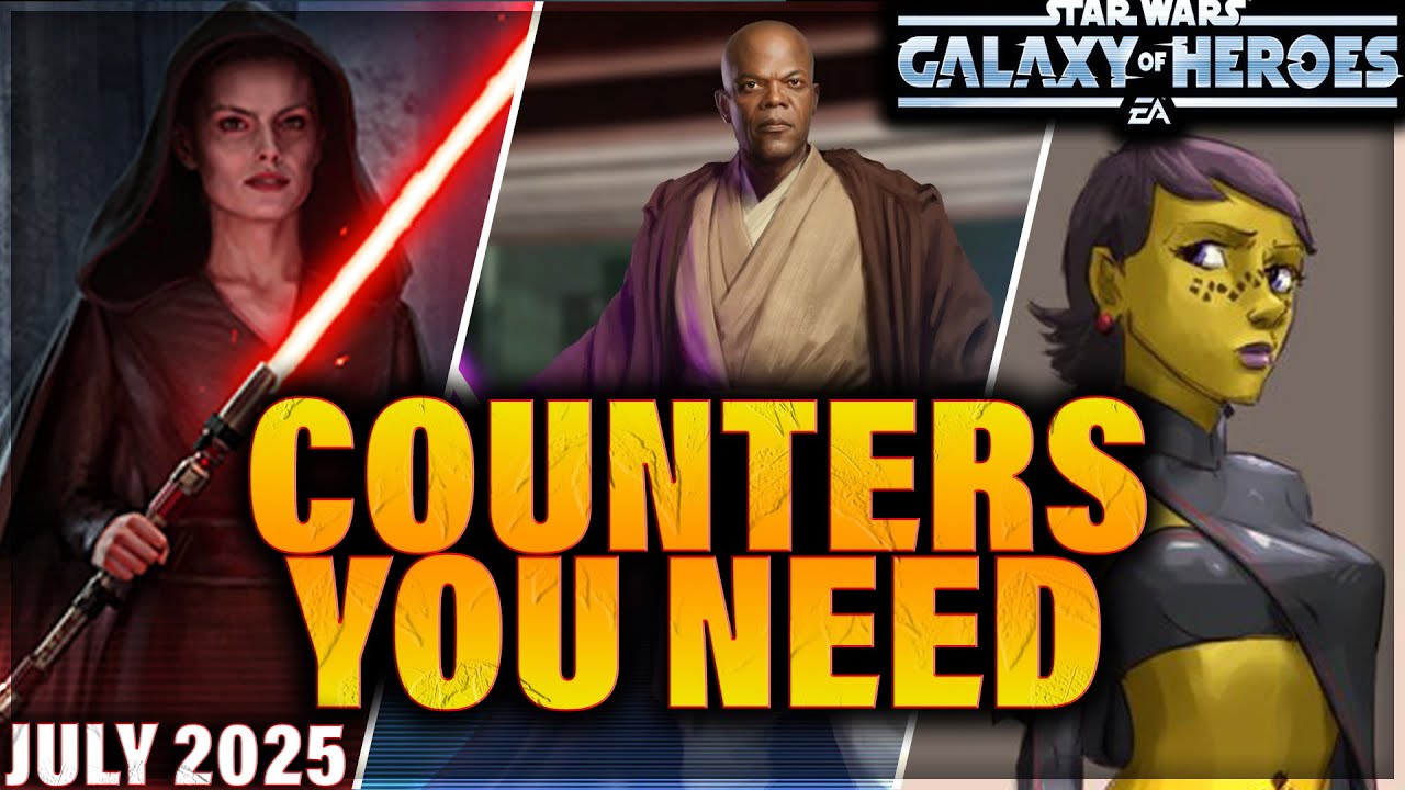 СЧЕТЧИКИ, КОТОРЫЕ ВАМ НУЖНЫ (Июль 2025 | 5 на 5) (с временными метками) #swgoh #gac #galaxyofhero...