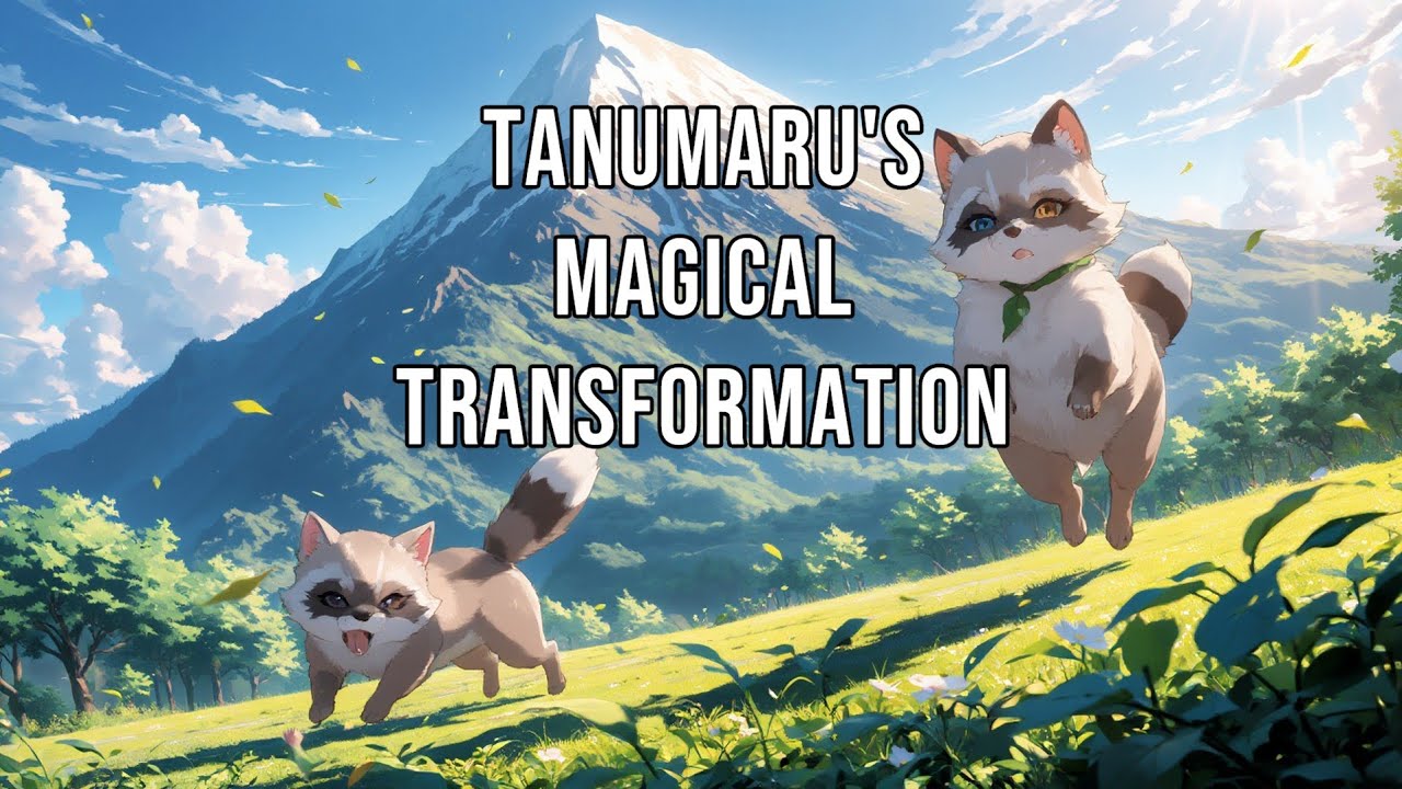 Tanumaru's magical transformation (japanese story)