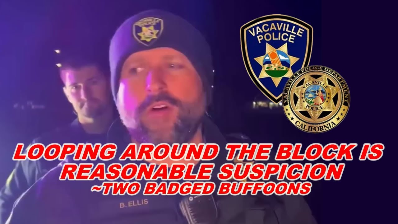 REASONABLE ARTICULABLE SUSPICION?  REALLY?