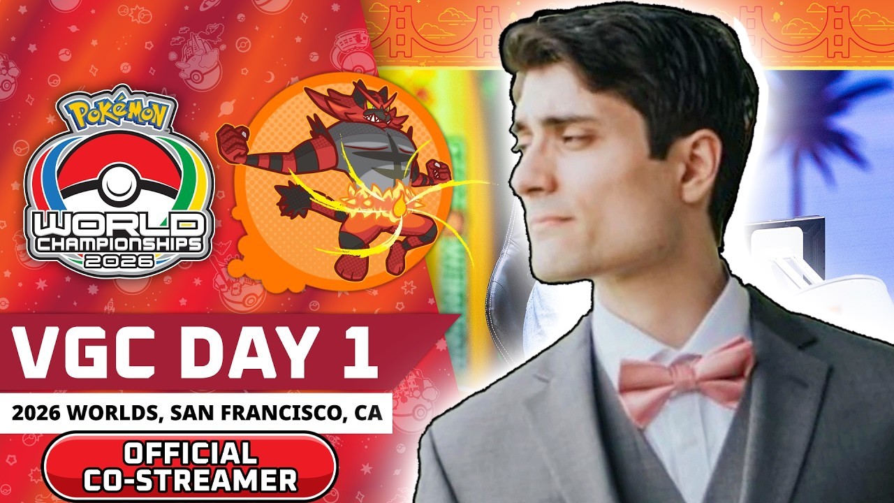 Pokemon VGC Worlds Day 1 - PokeaimMD #OfficialCostreamer