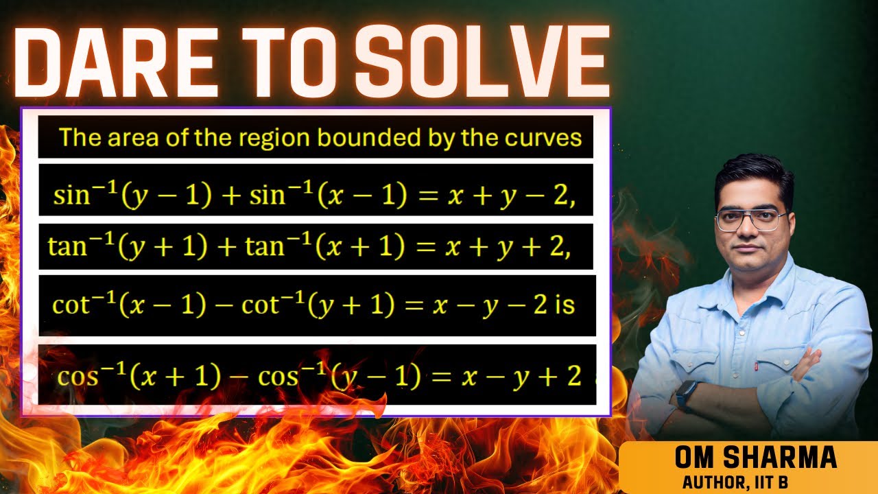 Tough Inverse Trigonometric Function JEE Advanced Problem | Om Sharma | Author & IIT B