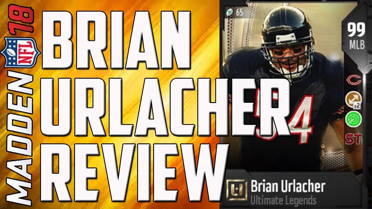 How Good is 99 Overall Brian Urlacher? Madden 18 Card Review