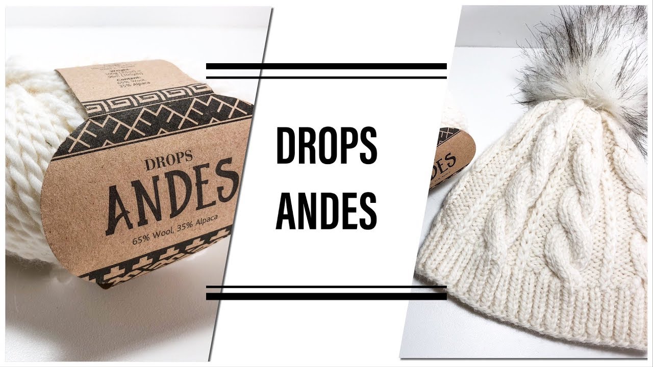 Обзор пряжи и готовых изделий из Drops Andes