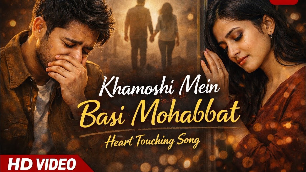 खामोशी में बसी मोहब्बत | दिल को छू जाने वाला रोमांटिक हिंदी गाना#song #love #music #shortsvideo 